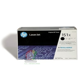 HP 151X Black หมึกแท้ สีดำ รหัส W1510X ผงหมึกมาก